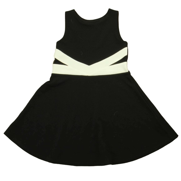 The Children's Place Girls Black | White Dress size: 4T